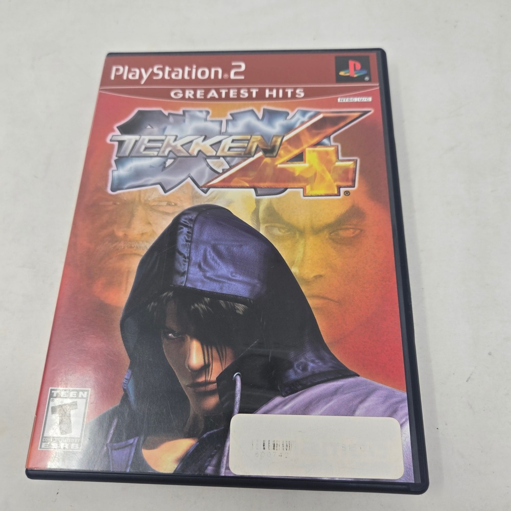 Tekken 4 Sony PlayStation 2 PS2 Greatest Hits Fighting Game Namco CIB